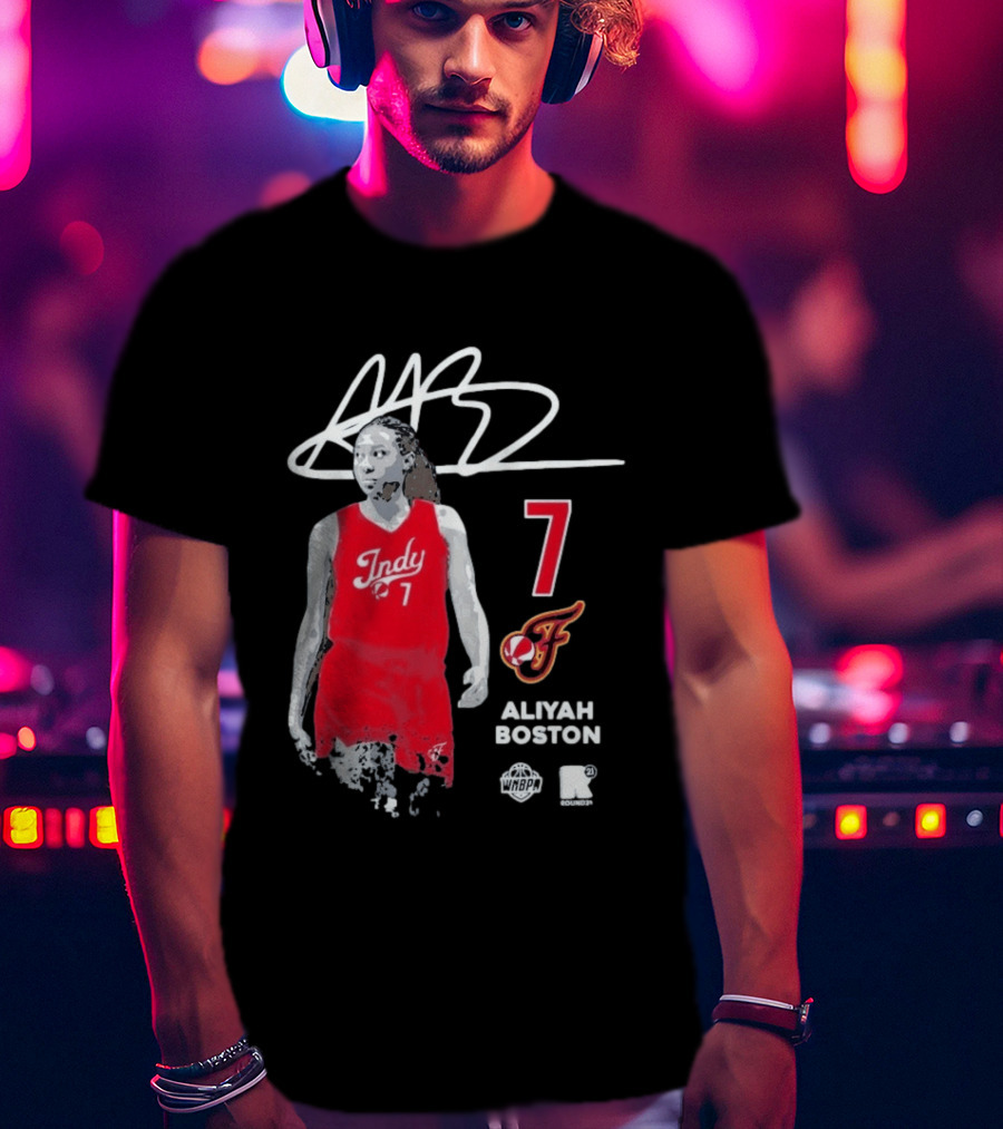 Aliyah Boston Indy 7 Indiana Fever WNBPA T-Shirt