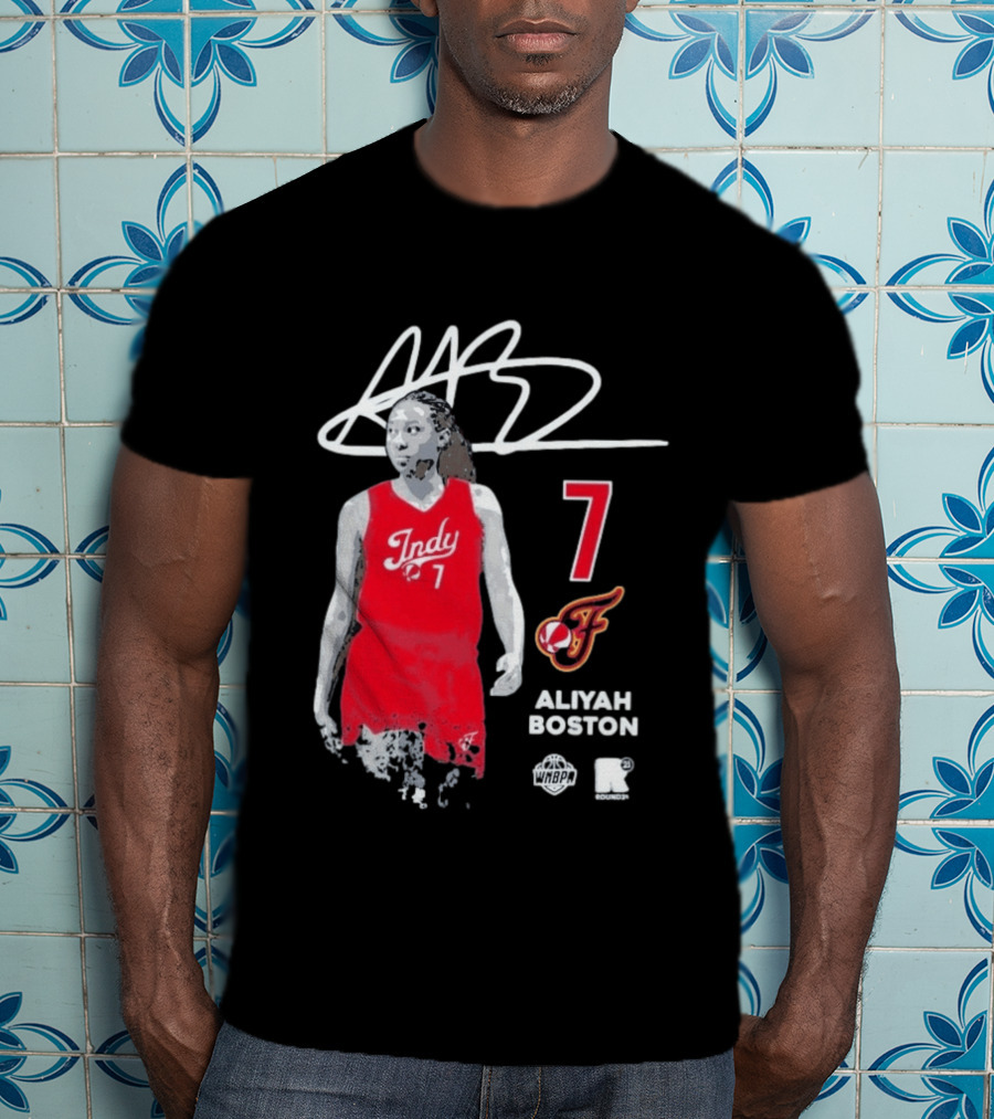 Aliyah Boston Indy 7 Indiana Fever WNBPA T-Shirt