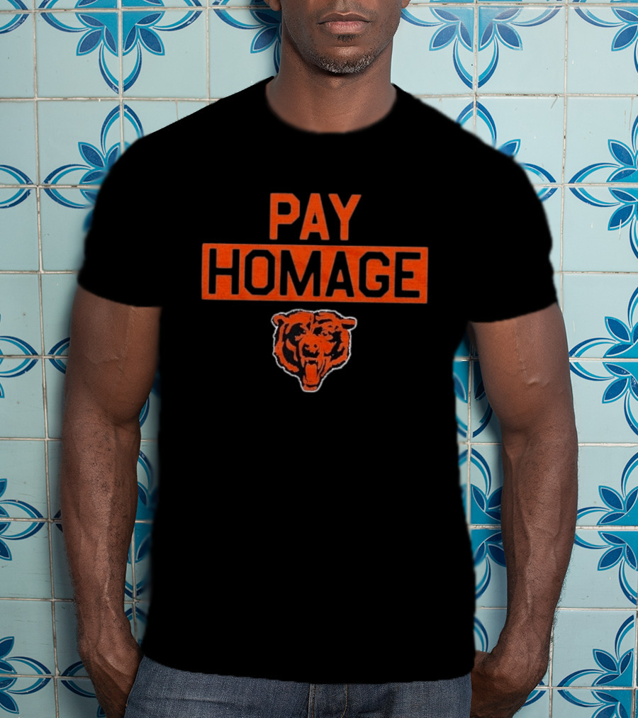 Chicago Bears Pay Homage Bear T-Shirt