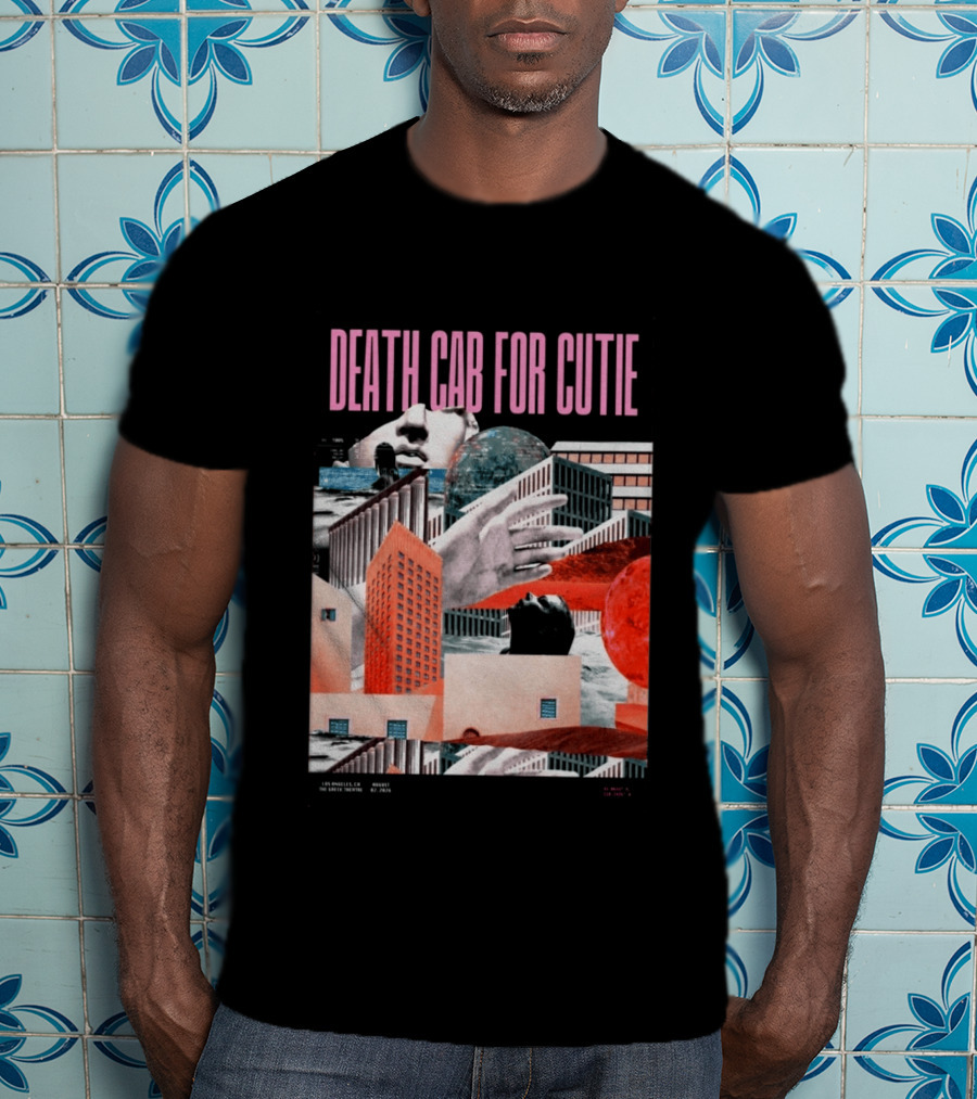 Death Cab For Cutie August 2 2026 Greek Theatre Los Angeles CA Concert T-Shirt