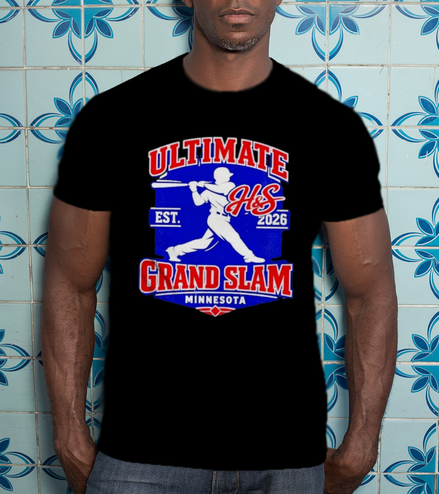Ultimate H&S Grand Slam Baseball Minnesota Est 2026 T-Shirt