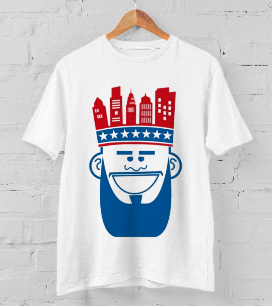 Lebron James Philadelphia 76ers Philly King Skyline Crown T-Shirt