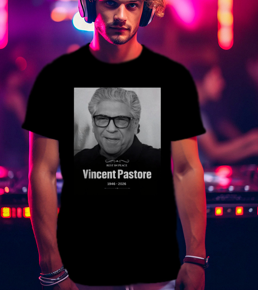 Vincent Pastore 1946 2026 Rest In Peace Memorial T-Shirt