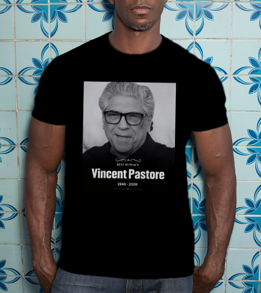 Vincent Pastore 1946 2026 Rest In Peace Memorial T-Shirt