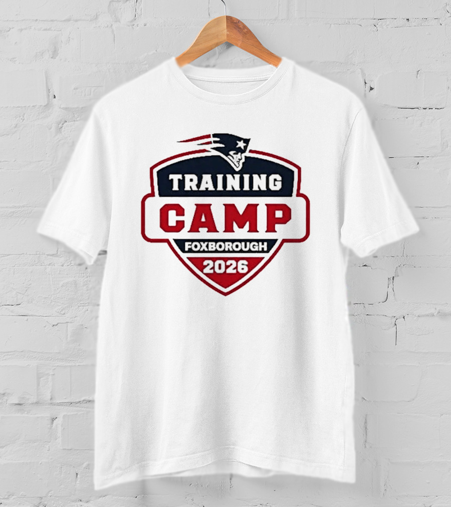 New England Patriots Training Camp Foxborough 2026 T-Shirt