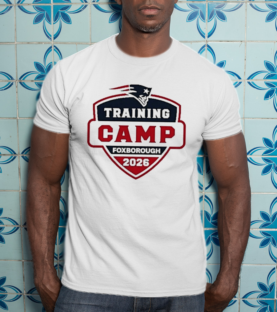 New England Patriots Training Camp Foxborough 2026 T-Shirt