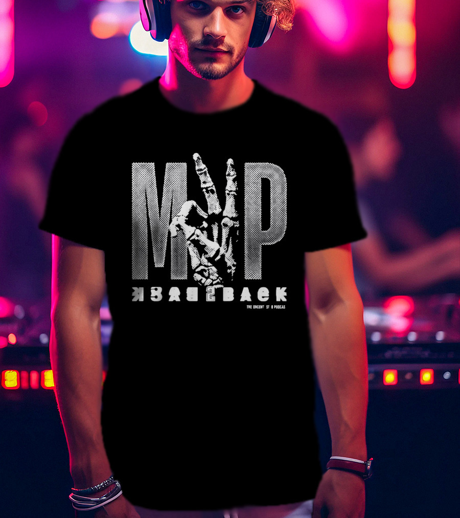 Shai Gilgeous Alexander MVP Back To Back 2025 2026 Oklahoma City Thunder NBA Skeleton Hand T-Shirt