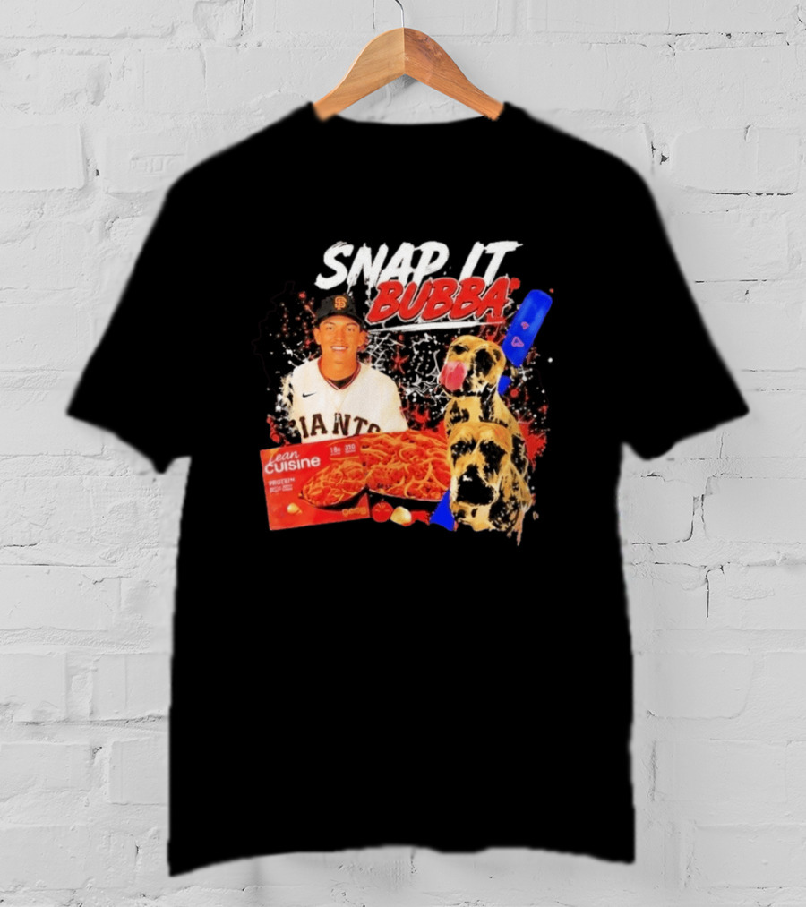 Snap It Bubba San Francisco Giants Lean Cuisine Spaghetti T-Shirt