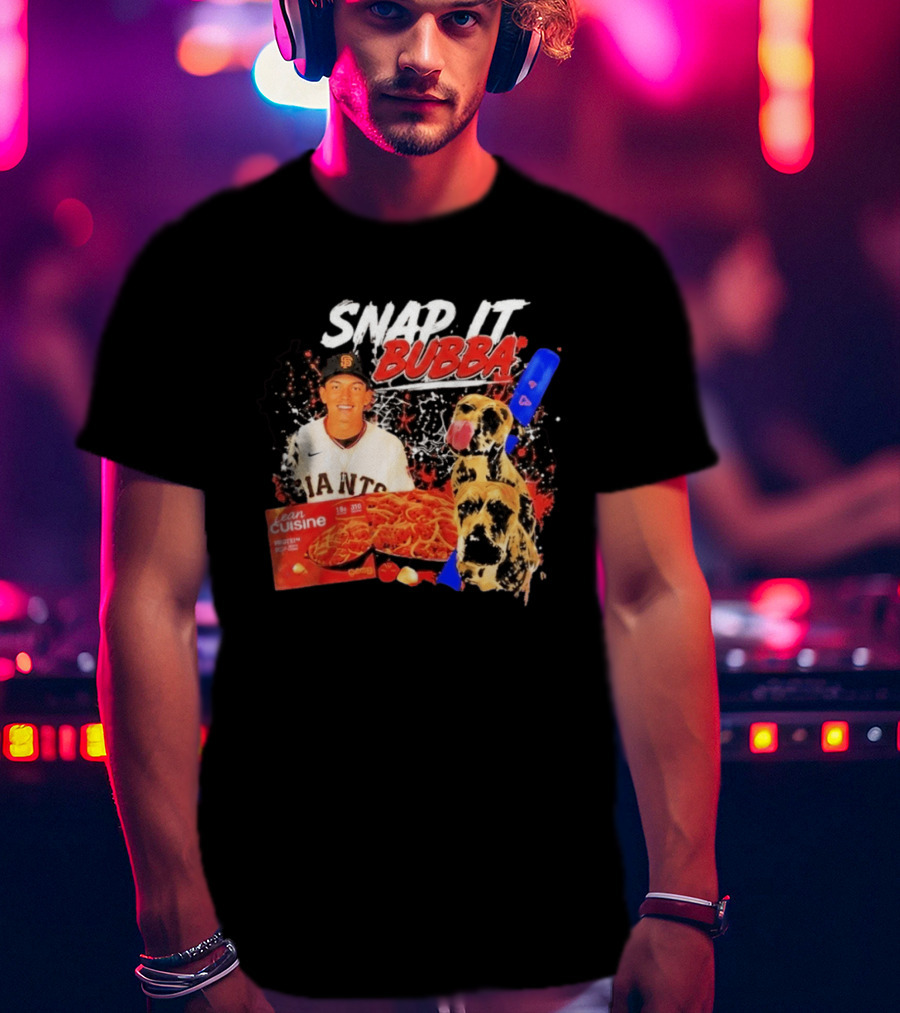 Snap It Bubba San Francisco Giants Lean Cuisine Spaghetti T-Shirt