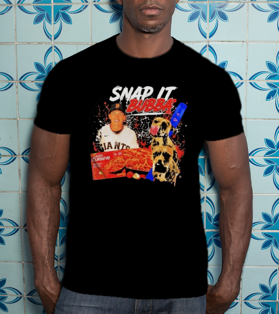 Snap It Bubba San Francisco Giants Lean Cuisine Spaghetti T-Shirt