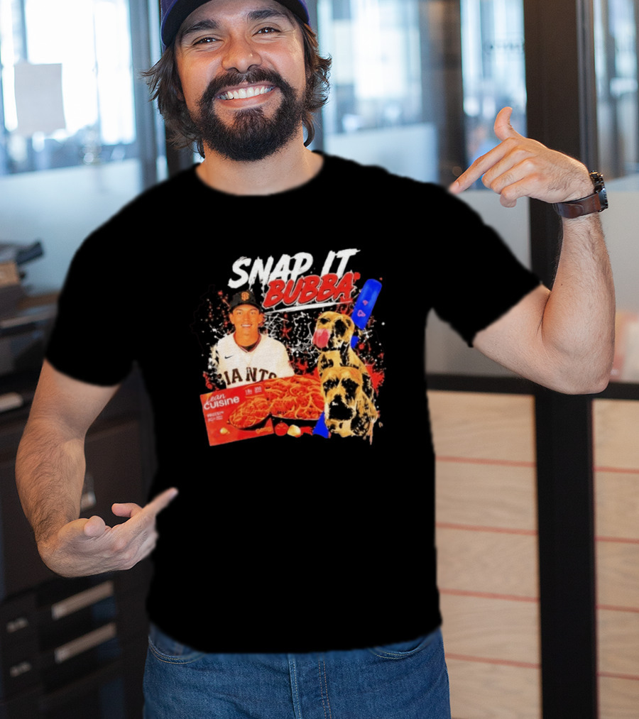 Snap It Bubba San Francisco Giants Lean Cuisine Spaghetti T-Shirt