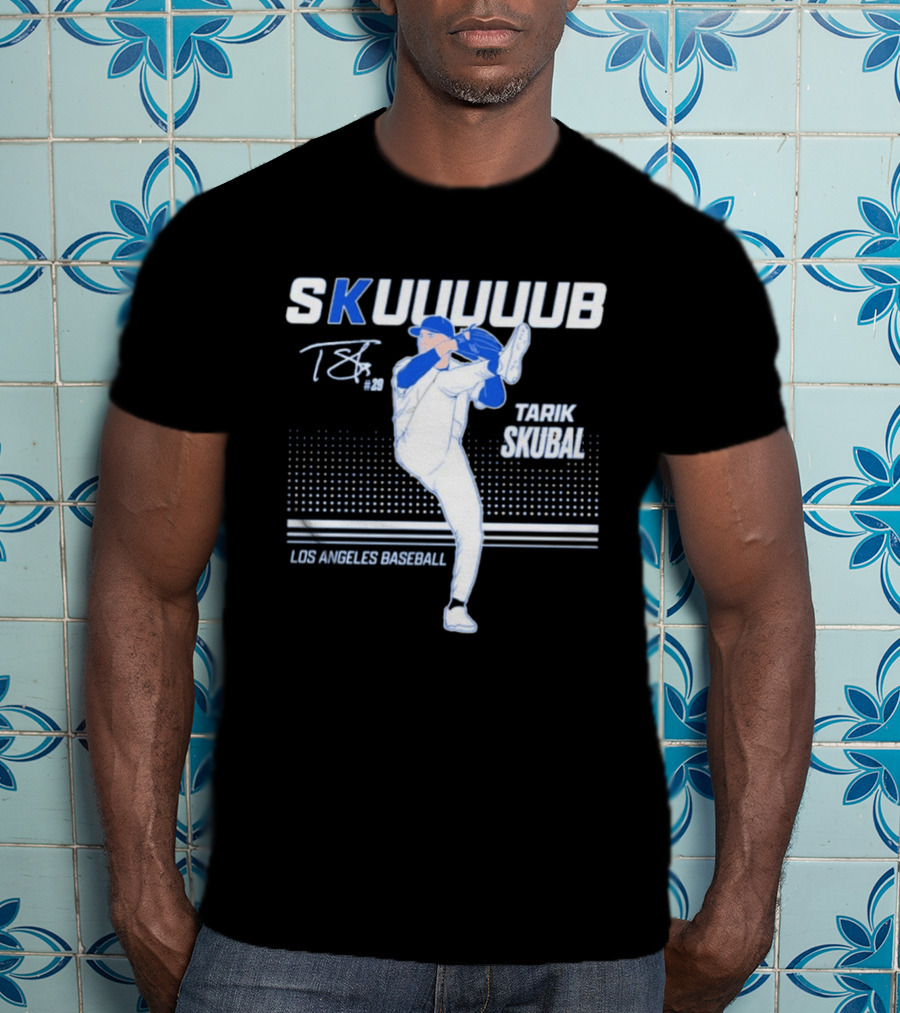 SKUUUUUB Tarik Skubal Los Angeles Baseball #29 T-Shirt