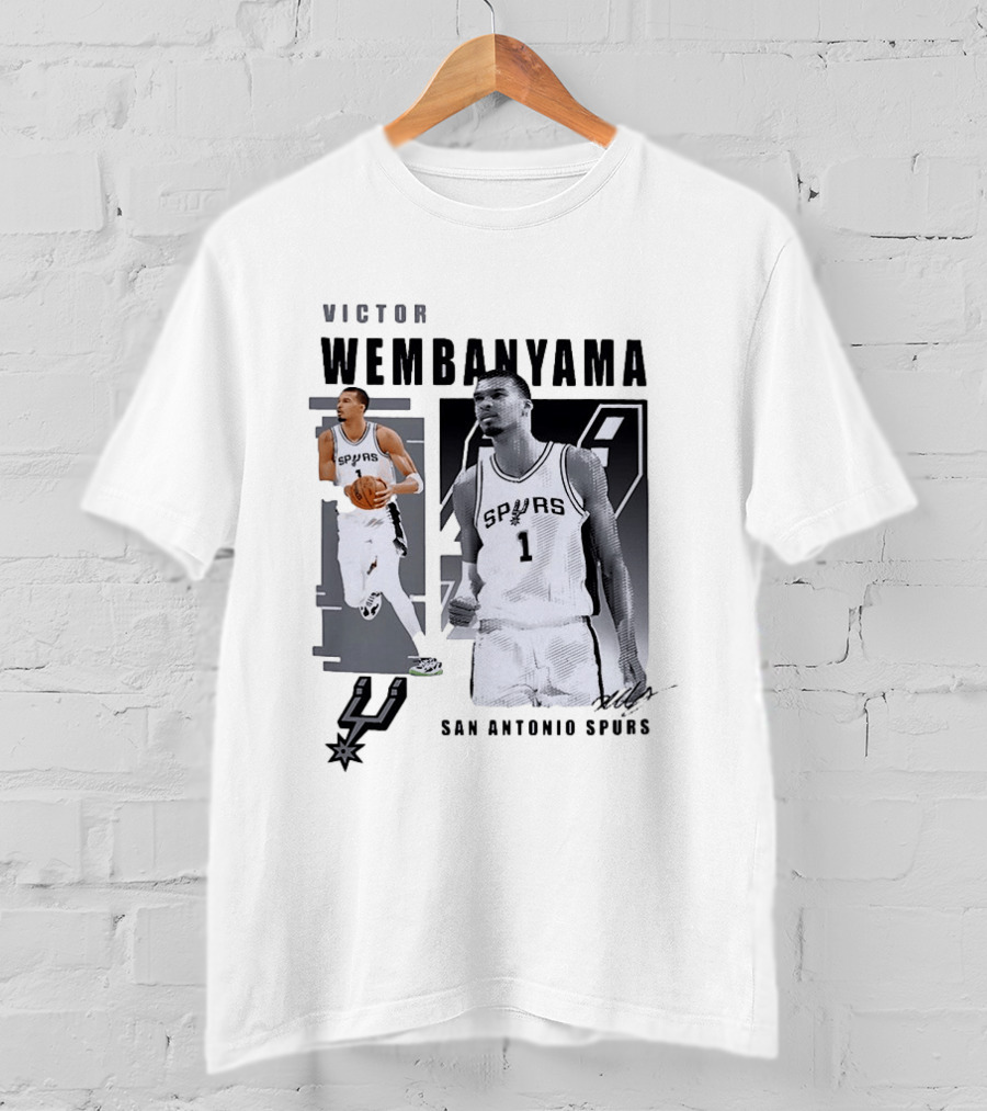 Victor Wembanyama San Antonio Spurs 2026 T-Shirt