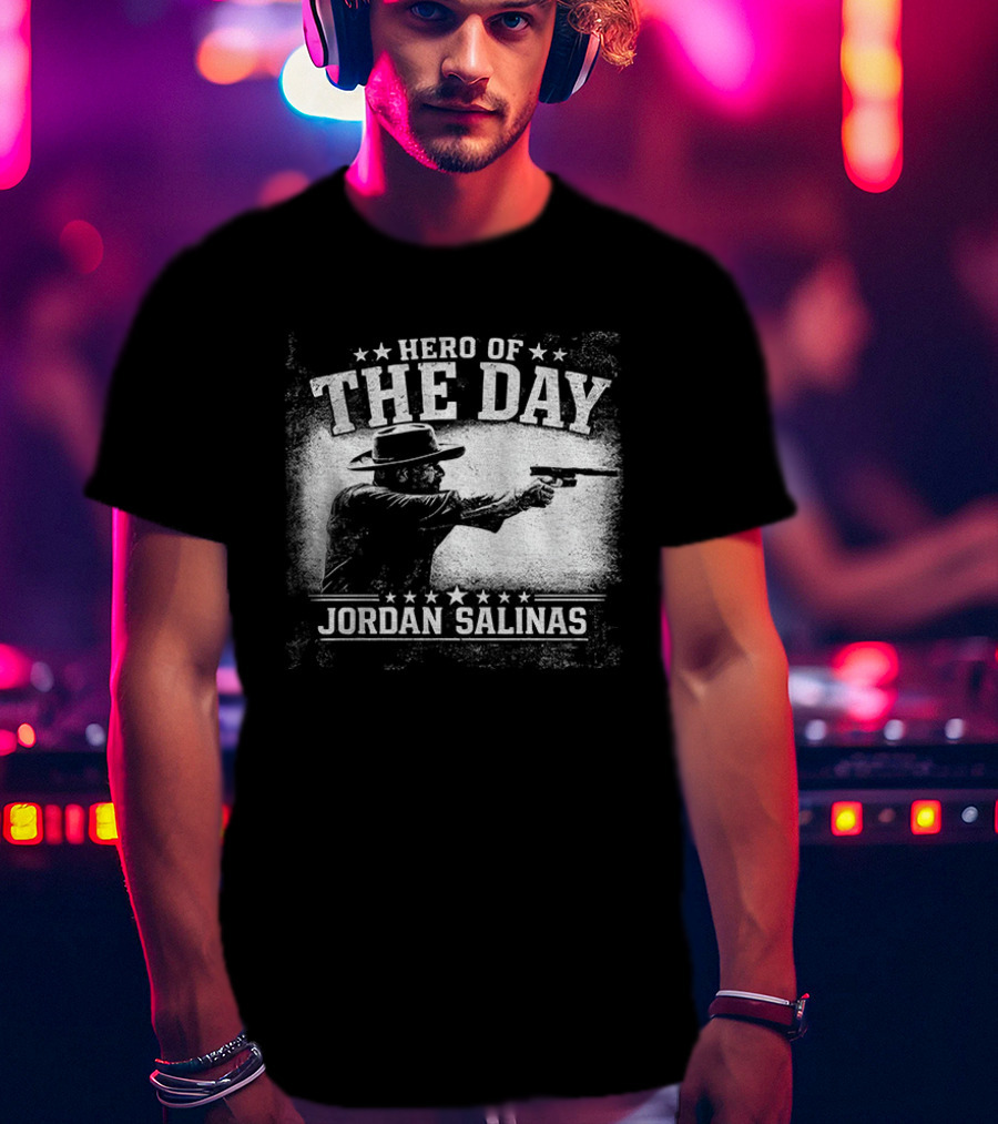 Hero Of The Day Jordan Salinas T-Shirt