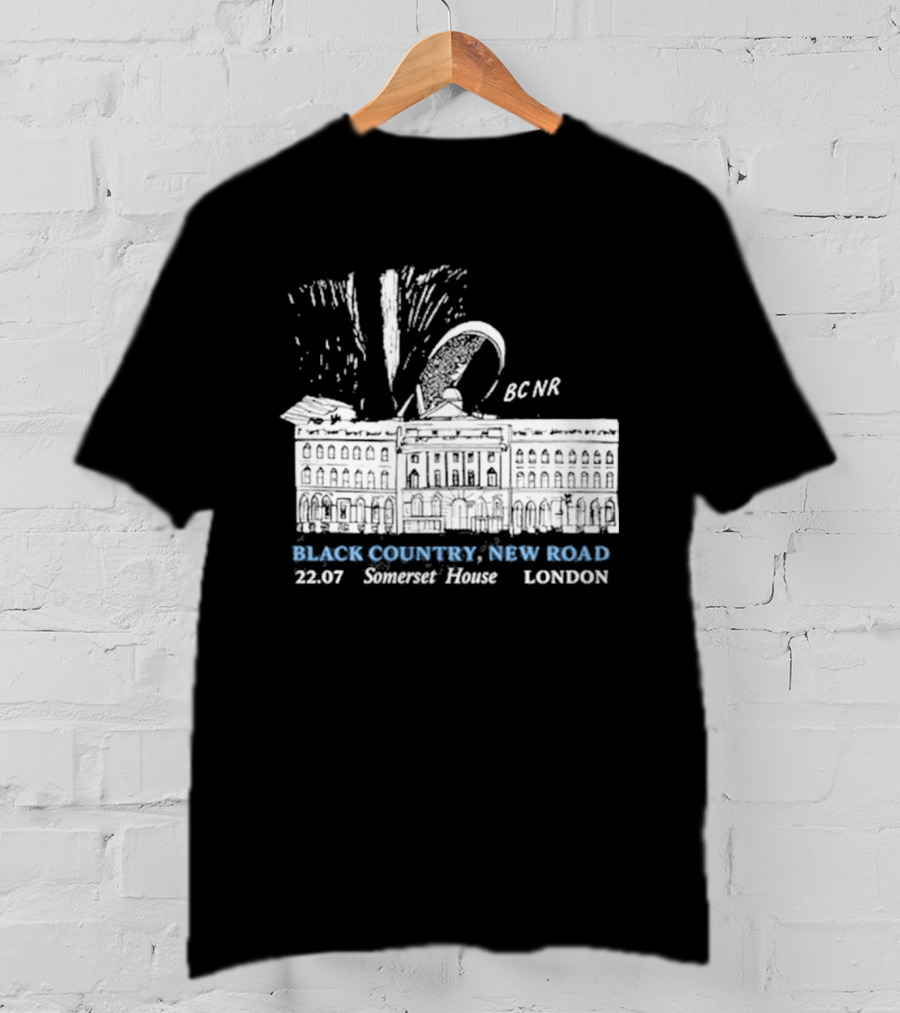 Black Country New Road BCNR Somerset House 22.07 London T-Shirt