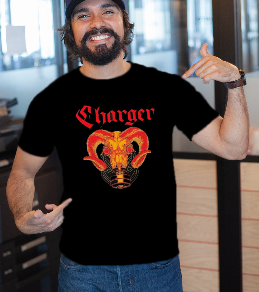 Charger Apocalypse Gas Mask Ram T-Shirt