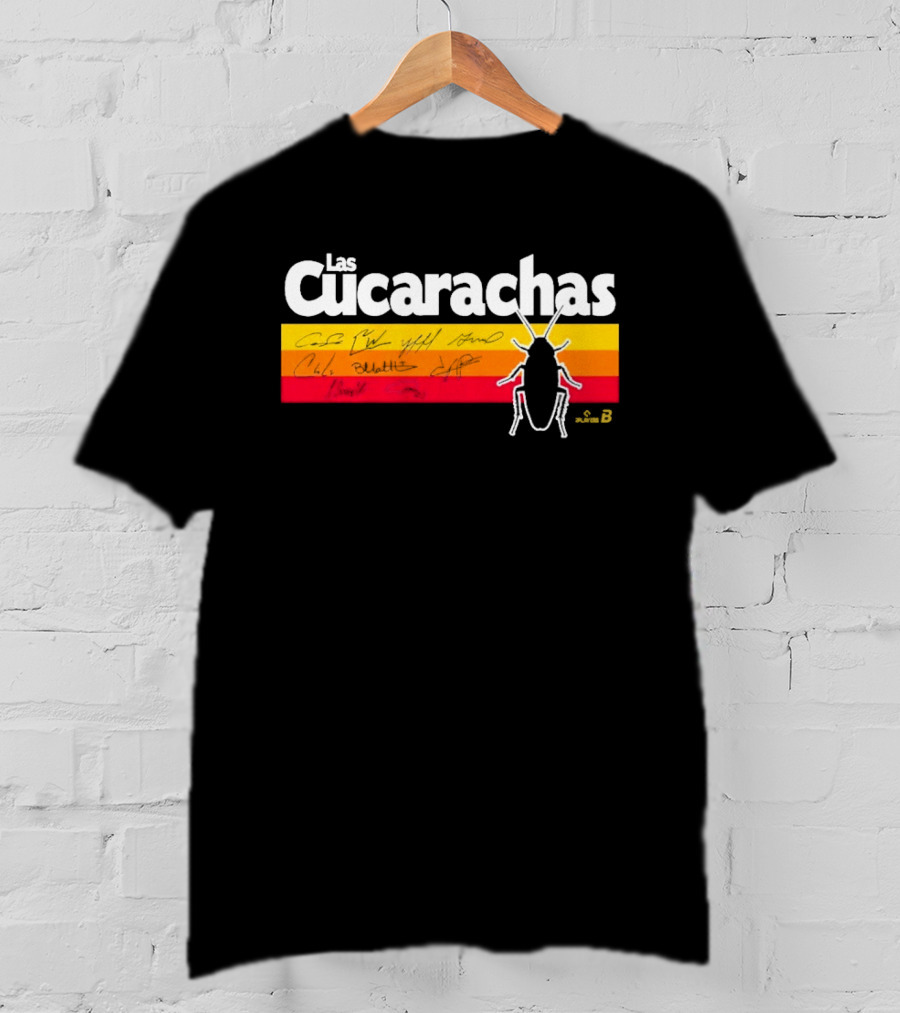 Houston Baseball Las Cucarachas Signature Series T-Shirt