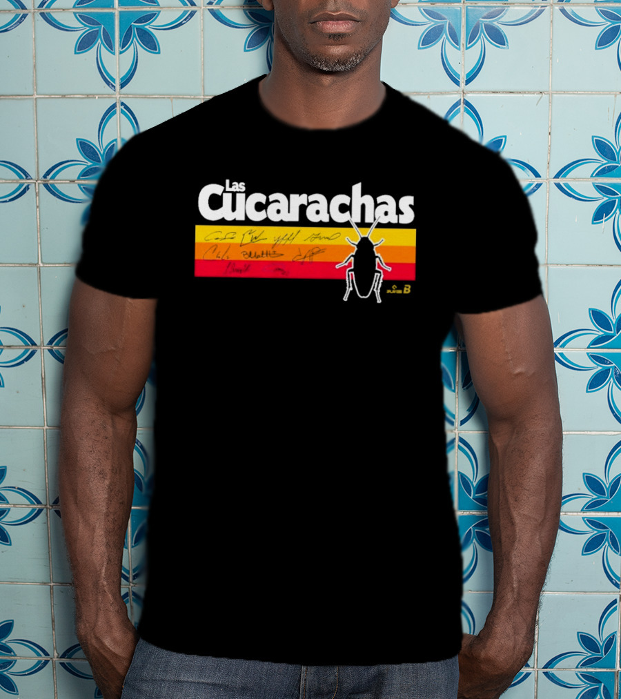 Houston Baseball Las Cucarachas Signature Series T-Shirt