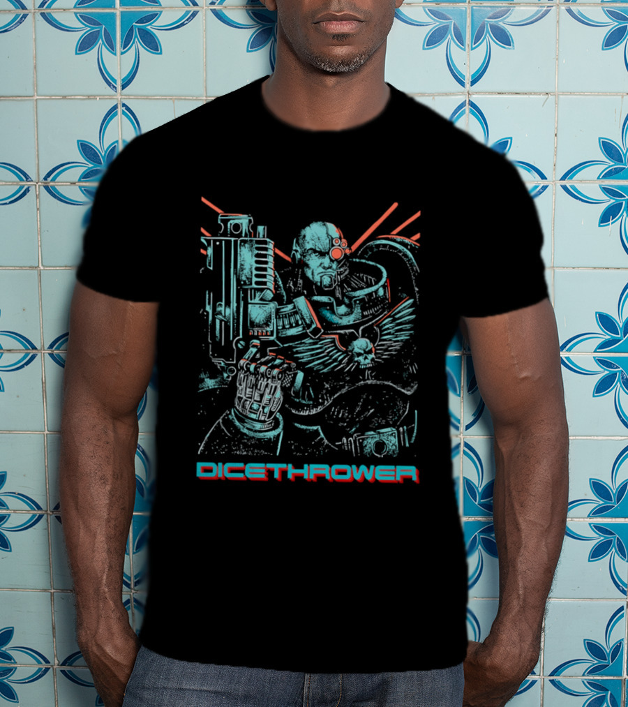 Warhammer 40000 Space Marine Dicethrower T-Shirt