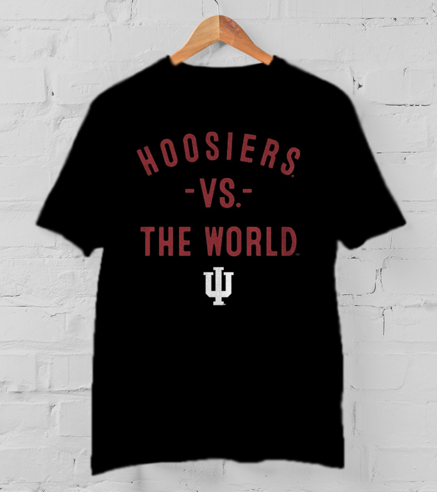 Indiana Hoosiers Vs The World 2026 Football IU T-Shirt