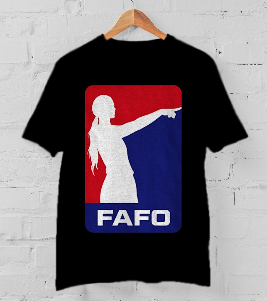 Sophie Cunningham FAFO Pointing Indiana Fever WNBA Fan T-Shirt