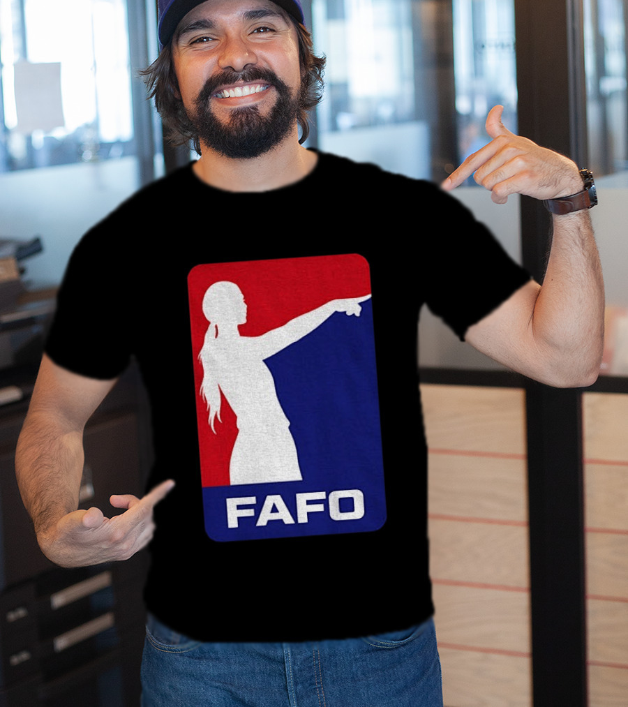 Sophie Cunningham FAFO Pointing Indiana Fever WNBA Fan T-Shirt