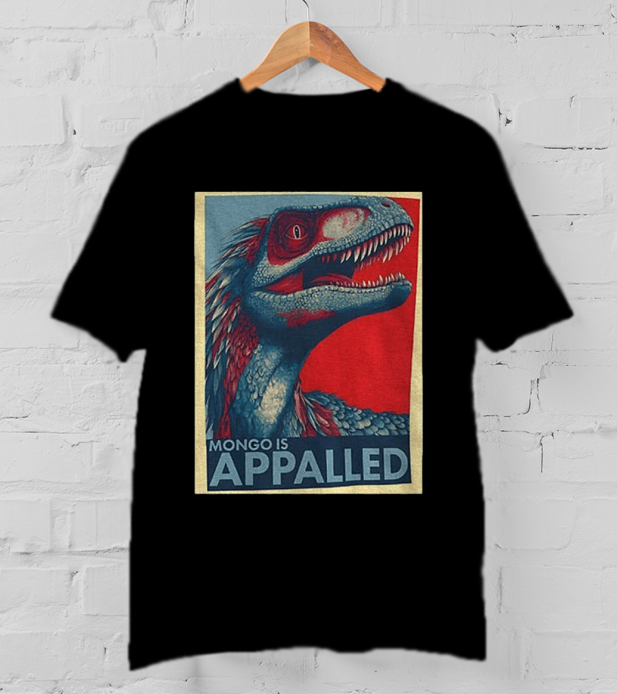Dungeon Crawler Carl Mongo Is Appalled Dinosaur T-Shirt