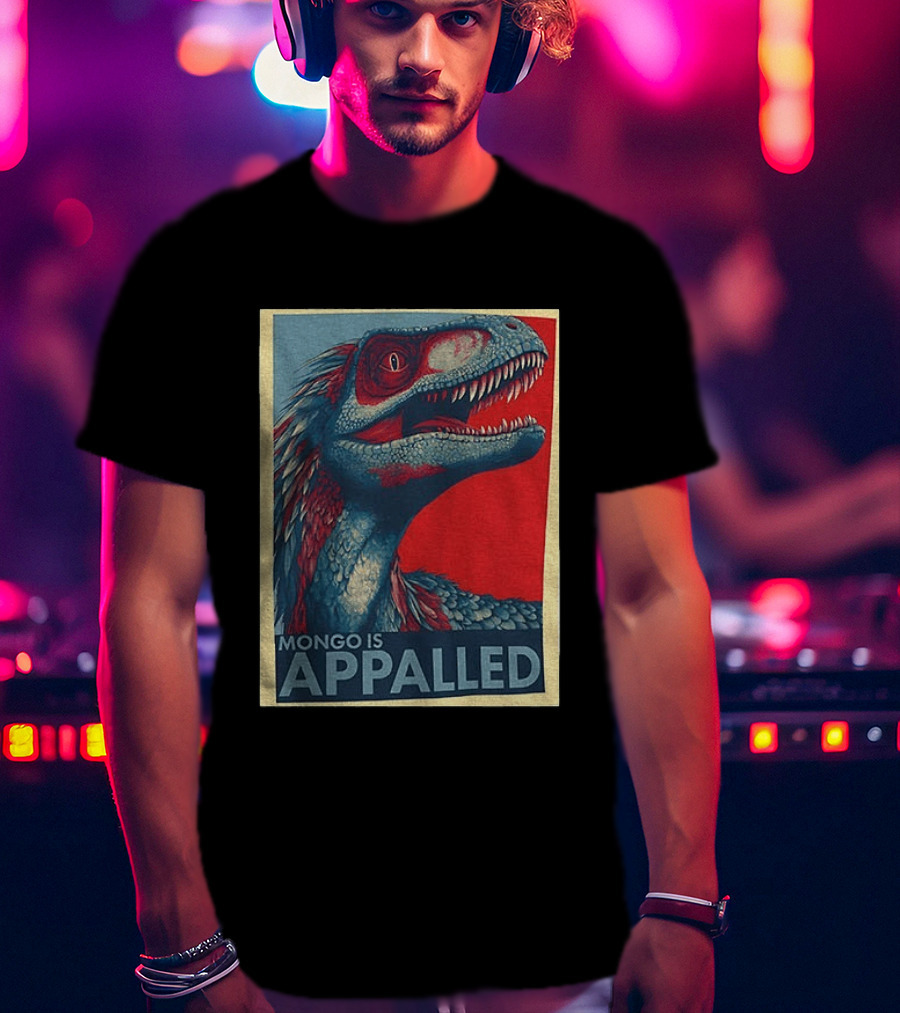 Dungeon Crawler Carl Mongo Is Appalled Dinosaur T-Shirt