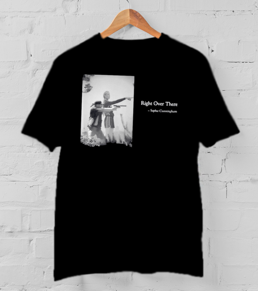 Right Over There Sophie Cunningham Vintage Western Scene T-Shirt