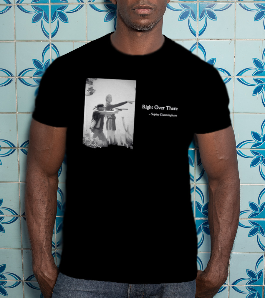 Right Over There Sophie Cunningham Vintage Western Scene T-Shirt
