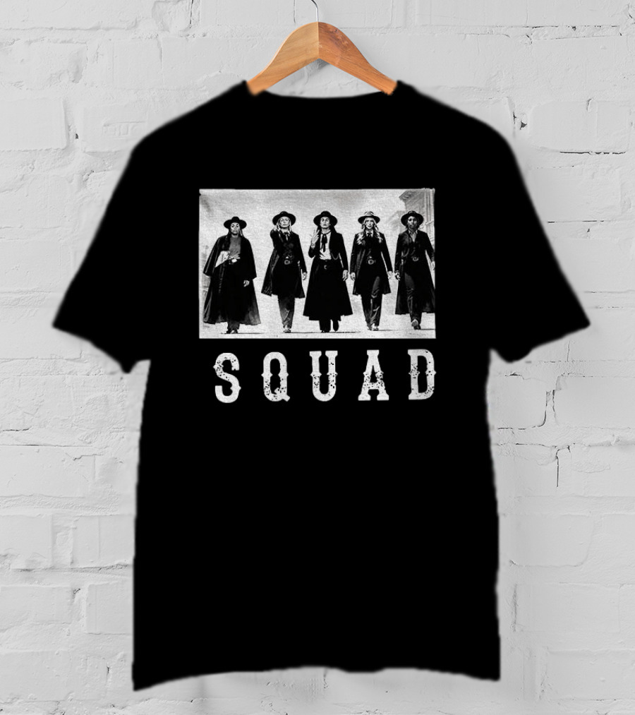 Squad Caitlin Clark Lexie Hull Aliyah Boston Kelsey Mitchell Sophie Cunningham Indiana Fever WNBA 2026 T-Shirt