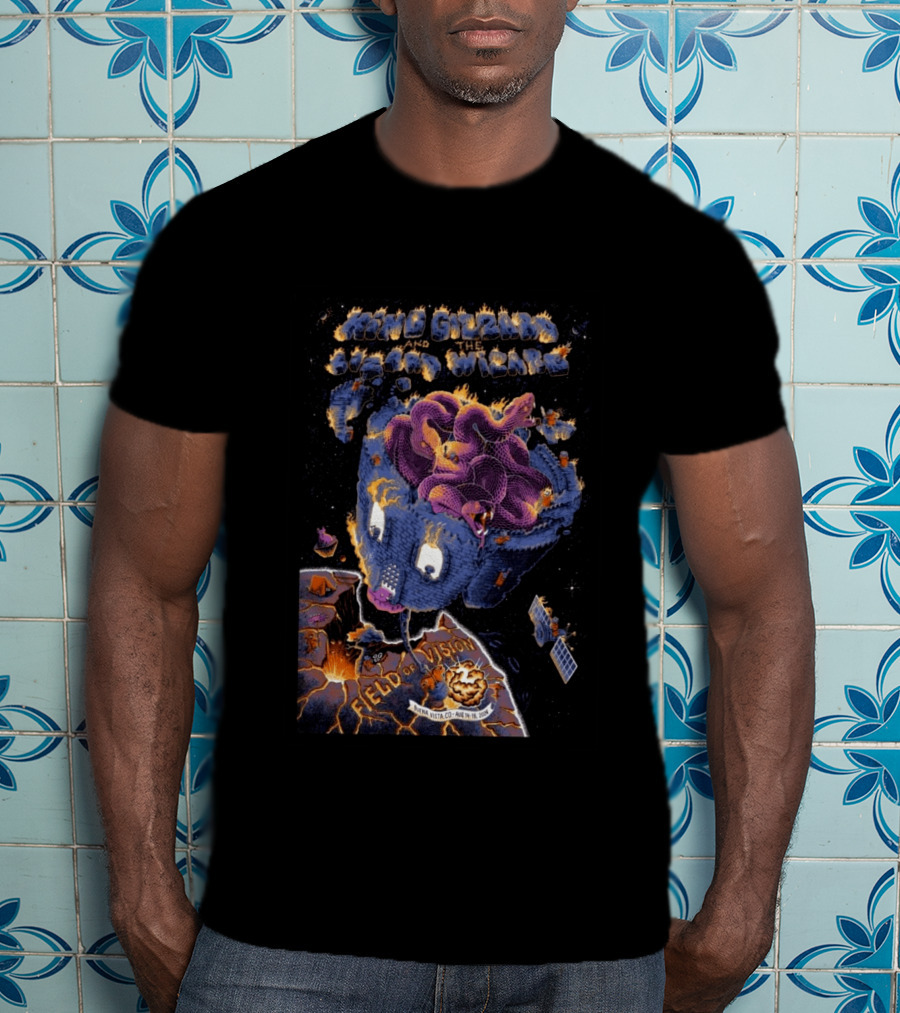King Gizzard & The Lizard Wizard Field Of Vision Buena Vista CO August 14 16 2026 T-Shirt