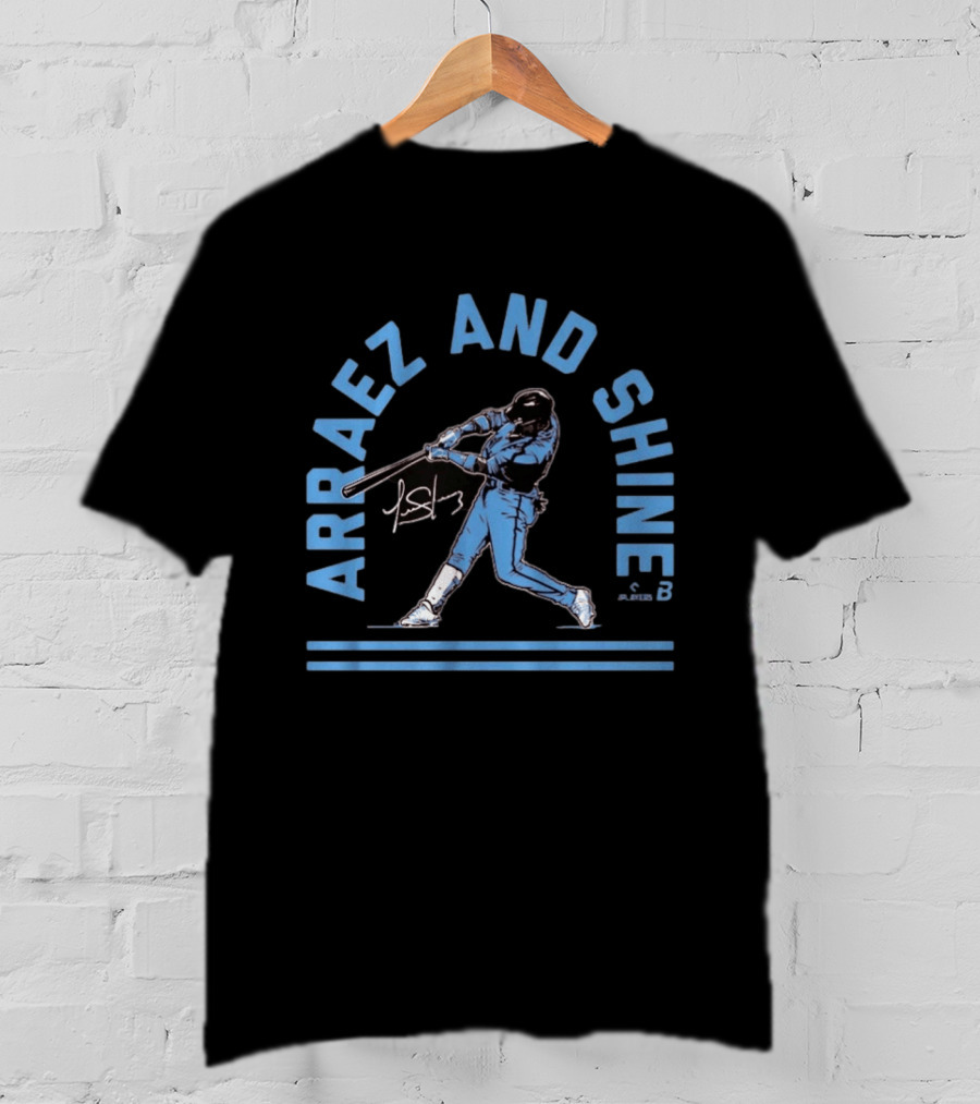 Arraez And Shine Philadelphia Baseball Player T-Shirt