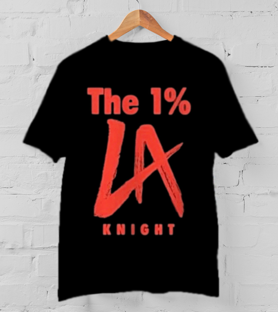 The 1% LA Knight Bold Red T-Shirt