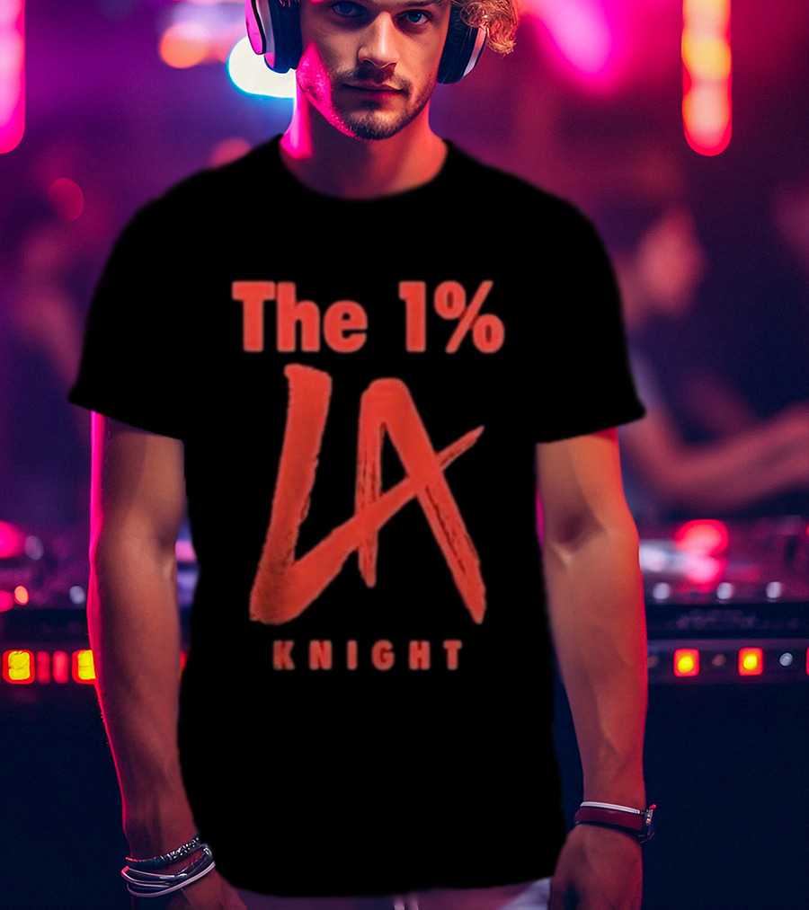 The 1% LA Knight Bold Red T-Shirt
