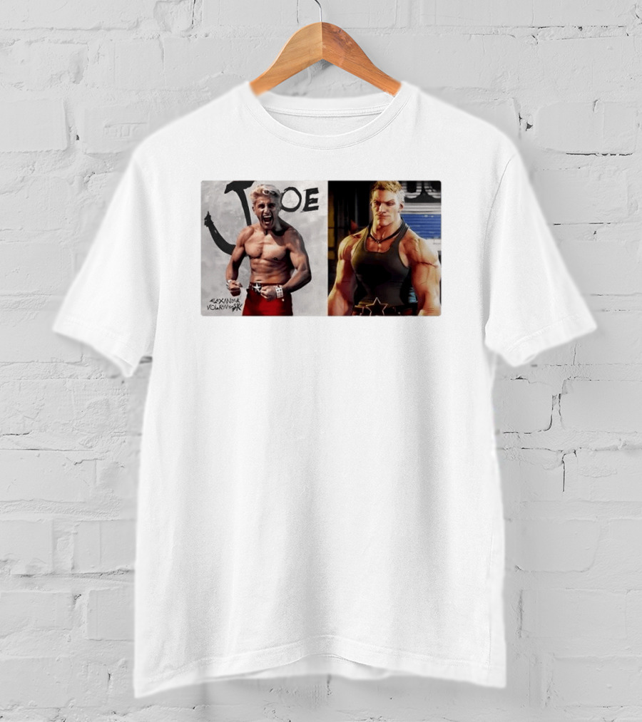Joe Alexander Volkanovski Crossover MMA Fighter And Game Character Image T-Shirt