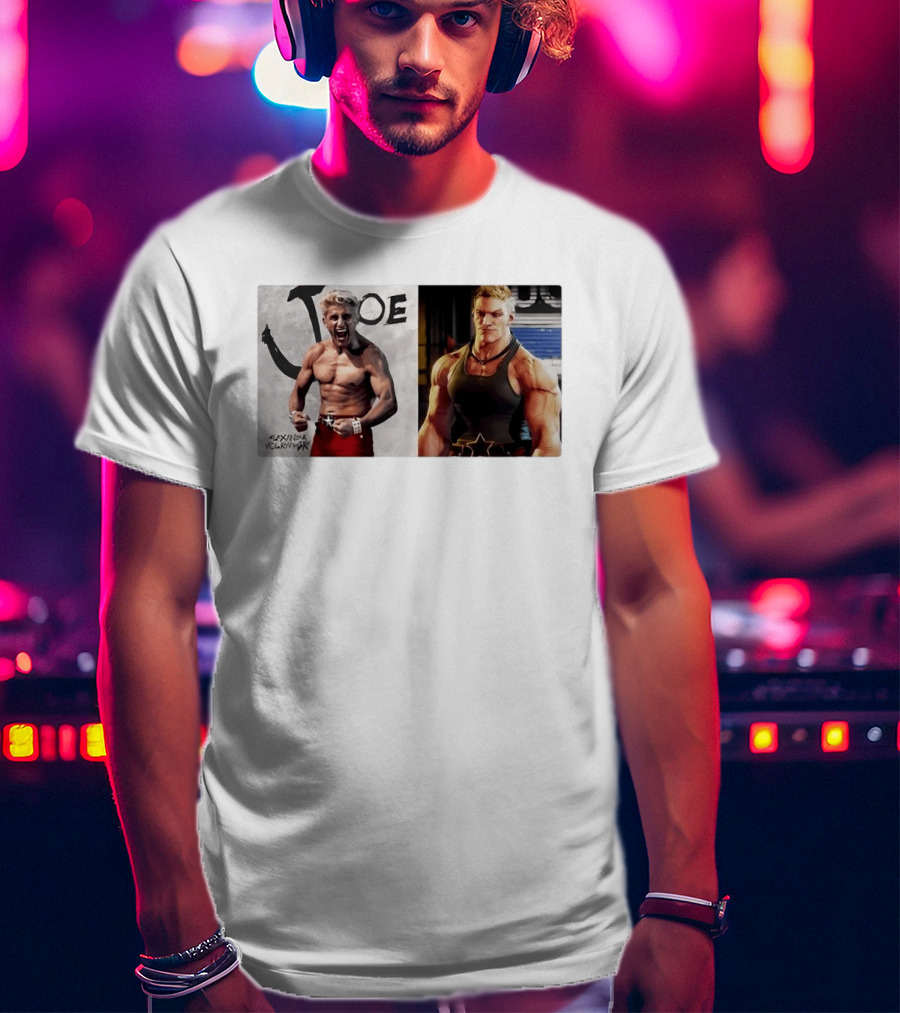Joe Alexander Volkanovski Crossover MMA Fighter And Game Character Image T-Shirt