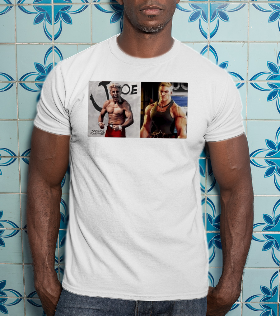 Joe Alexander Volkanovski Crossover MMA Fighter And Game Character Image T-Shirt