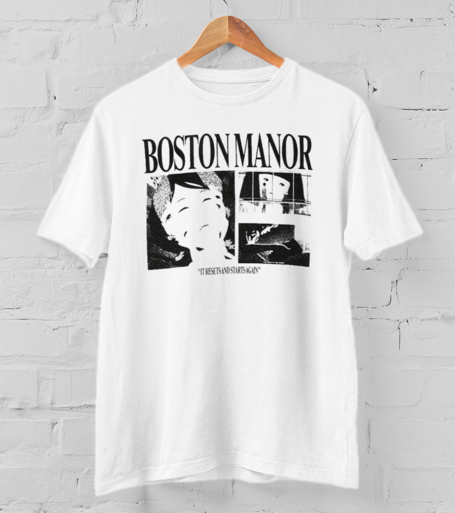 Boston Manor It Resets And Starts Again Paprika Album T-Shirt