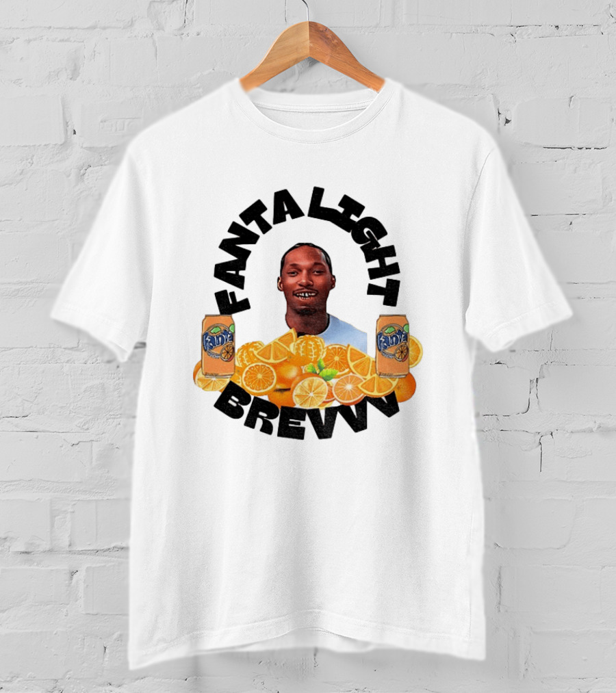 Fanta Light Brev Meme Orange Slices Cans T-Shirt