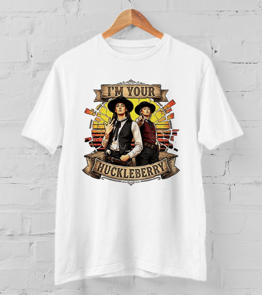 I'm Your Huckleberry Sophie Cunningham Cowgirl Indiana Fever Basketball Western T-Shirt