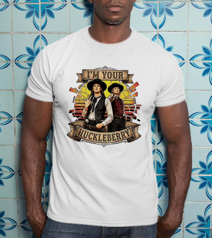 I'm Your Huckleberry Sophie Cunningham Cowgirl Indiana Fever Basketball Western T-Shirt