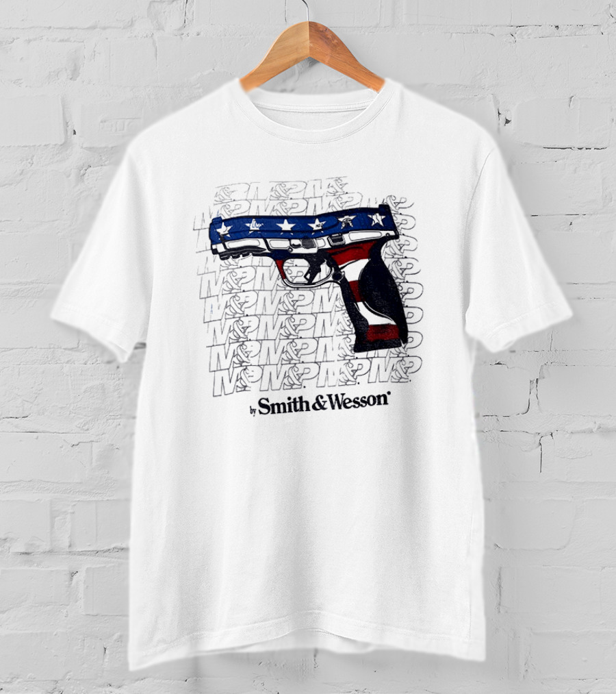 M P Monday By Smith And Wesson Stars And Stripes T-Shirt
