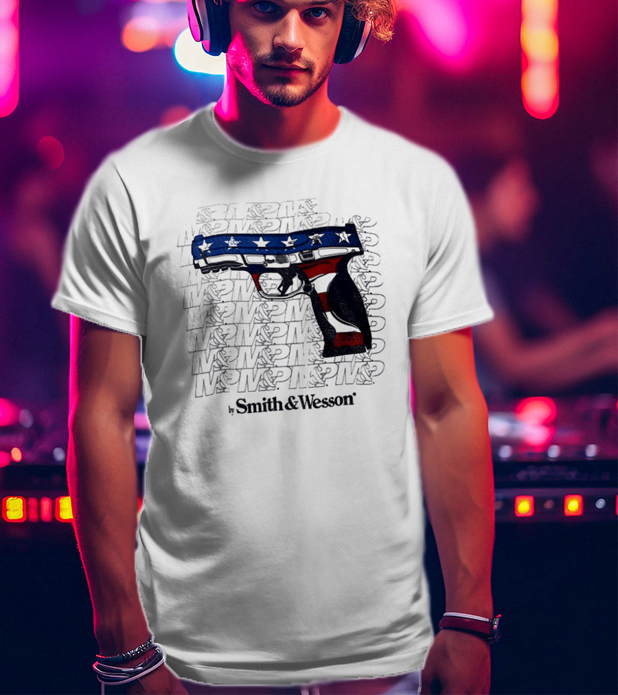 M P Monday By Smith And Wesson Stars And Stripes T-Shirt