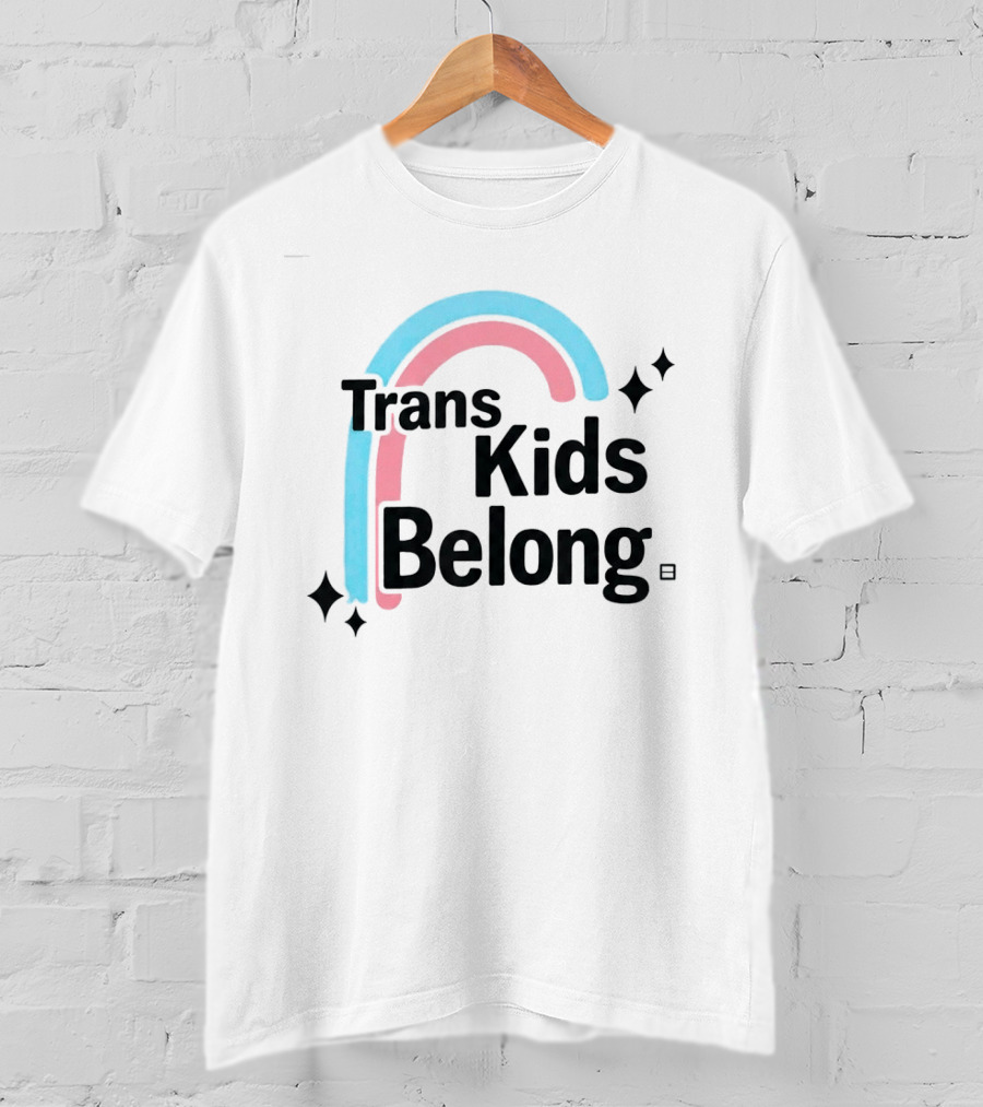 Minnesota Lynx Coach Cheryl Reeve Trans Kids Belong T-Shirt
