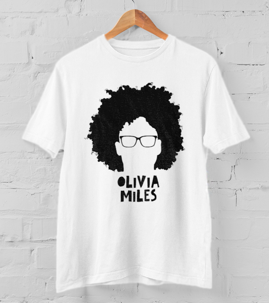 Olivia Miles Afro Glasses Icon WNBA Minnesota Lynx 2026 T-Shirt