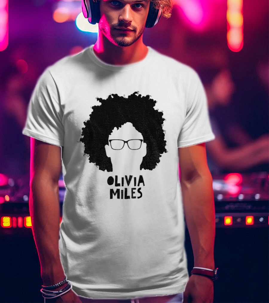 Olivia Miles Afro Glasses Icon WNBA Minnesota Lynx 2026 T-Shirt