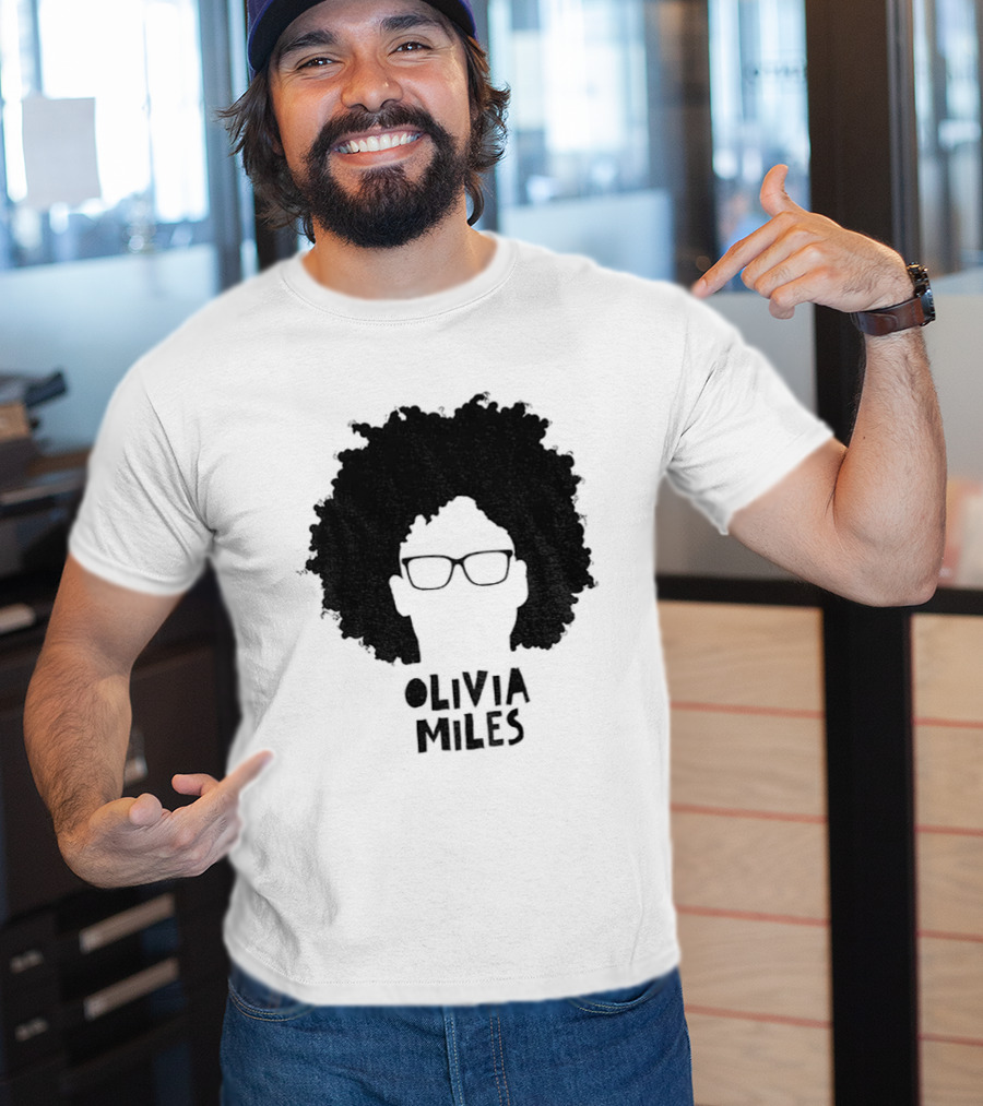 Olivia Miles Afro Glasses Icon WNBA Minnesota Lynx 2026 T-Shirt