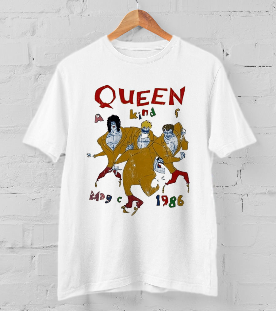 Queen A Kind Of Magic Tour 1986 Anniversary T-Shirt