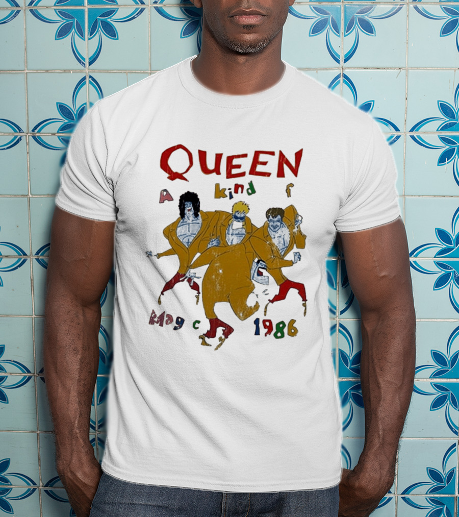 Queen A Kind Of Magic Tour 1986 Anniversary T-Shirt